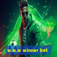 w.w.w winner bet