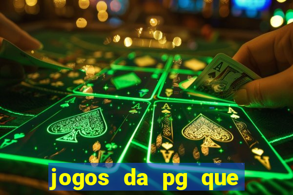 jogos da pg que mais paga