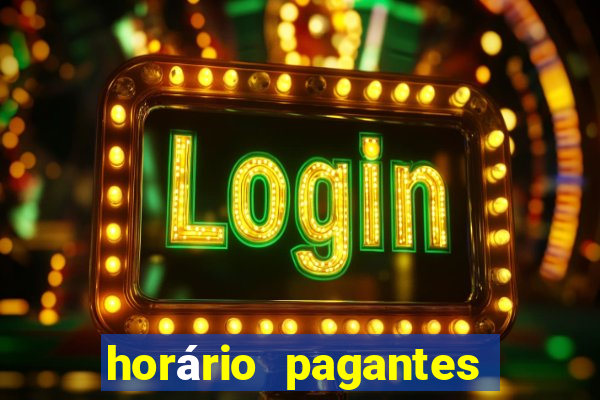 horário pagantes fortune tiger