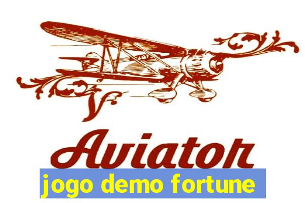 jogo demo fortune