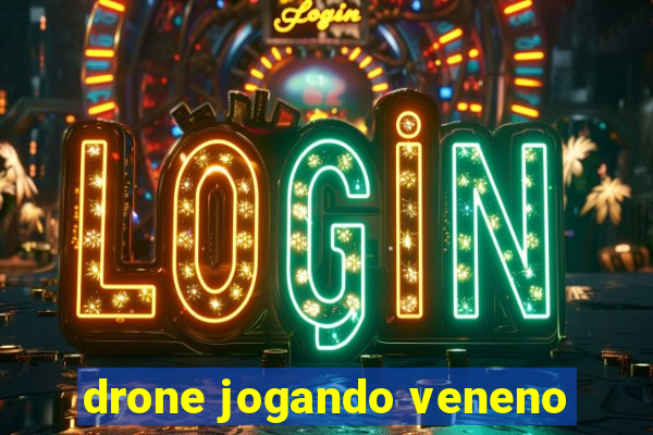 drone jogando veneno