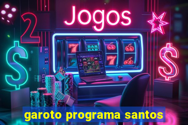 garoto programa santos