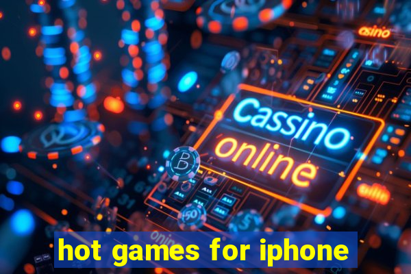 hot games for iphone