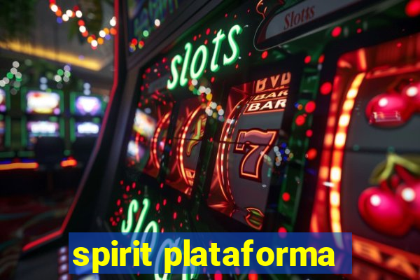 spirit plataforma