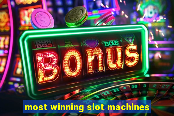 most winning slot machines