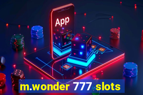 m.wonder 777 slots