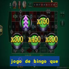 jogo de bingo que paga dinheiro de verdade