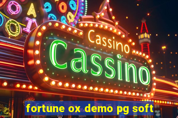 fortune ox demo pg soft