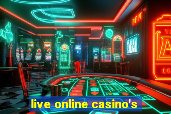 live online casino's