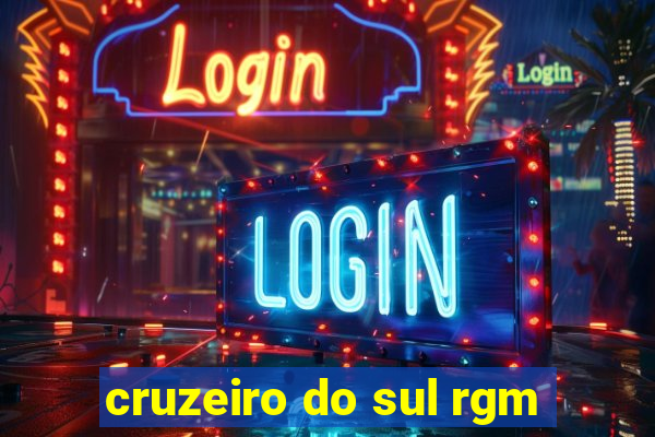 cruzeiro do sul rgm