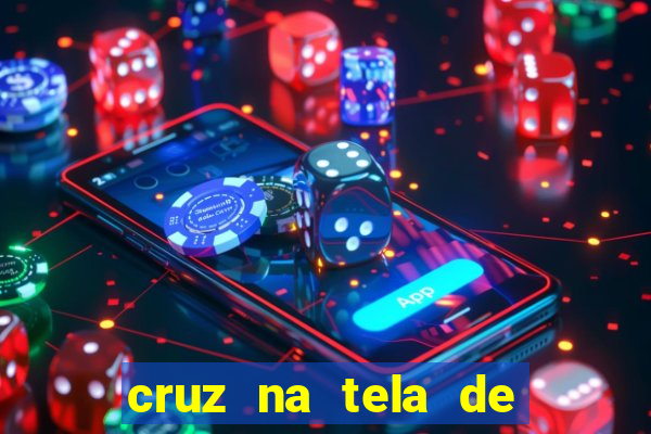 cruz na tela de cruz das