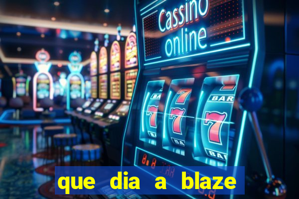 que dia a blaze paga o cashback