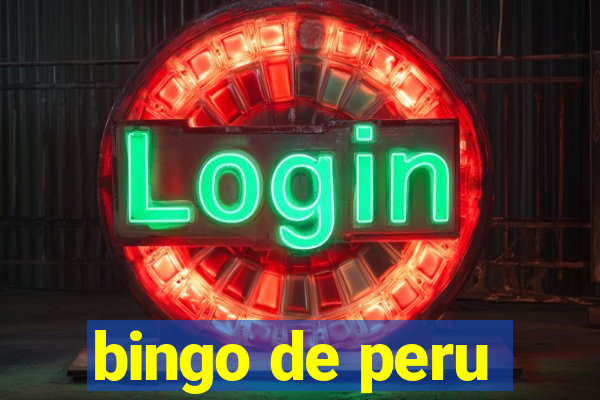 bingo de peru