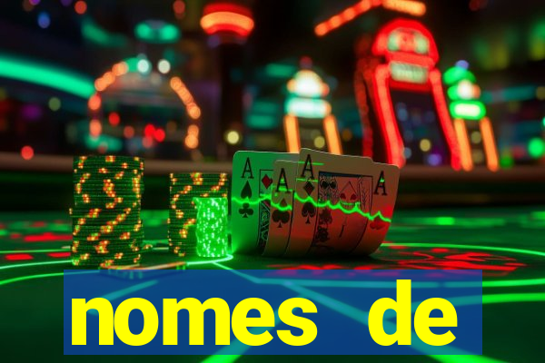 nomes de plataformas de jogos de cassino