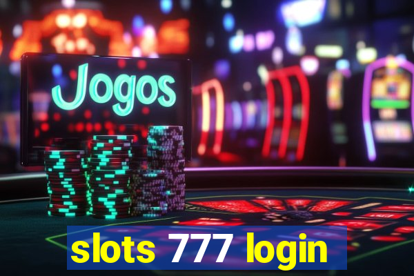 slots 777 login