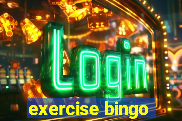 exercise bingo