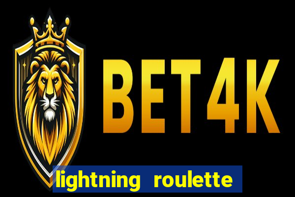 lightning roulette como jogar