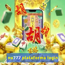 nu777 plataforma login