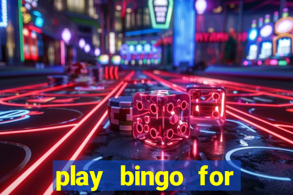 play bingo for money online