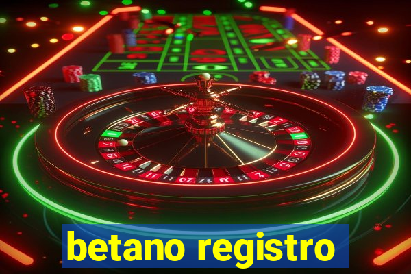 betano registro