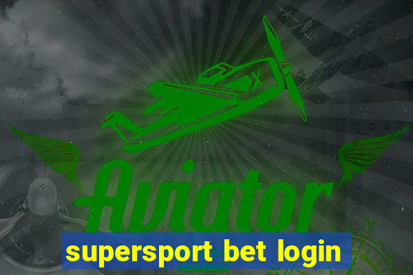 supersport bet login