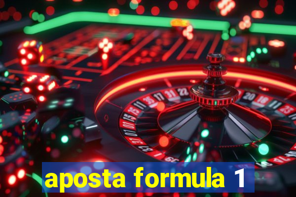 aposta formula 1