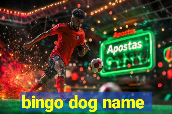 bingo dog name