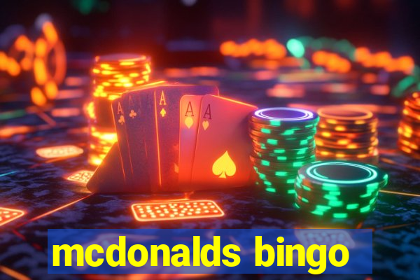 mcdonalds bingo