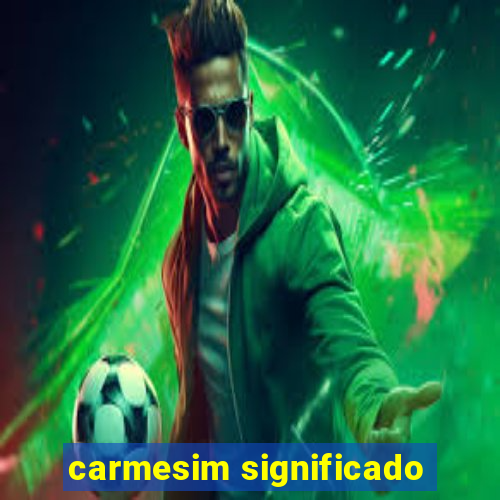 carmesim significado