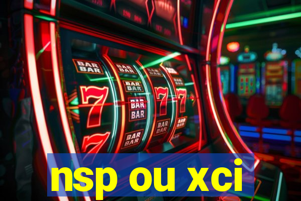 nsp ou xci