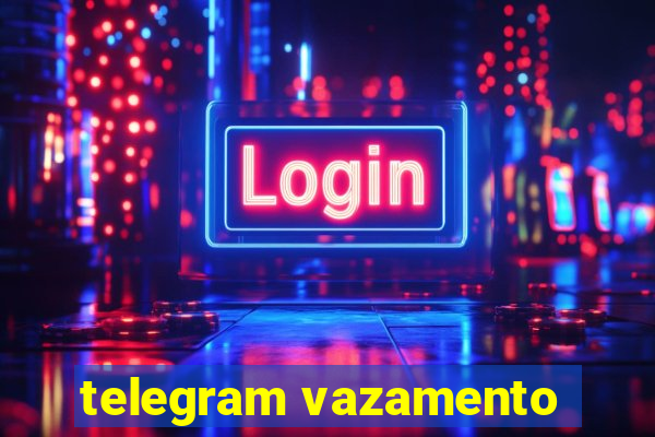 telegram vazamento