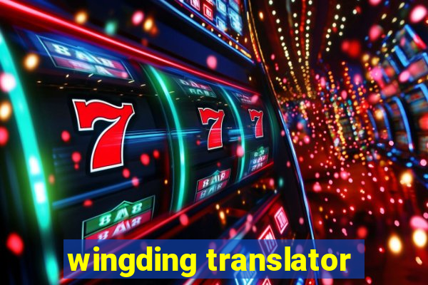 wingding translator