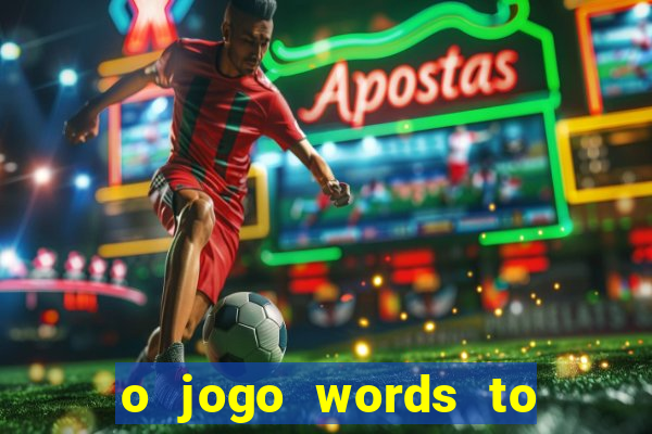 o jogo words to win paga mesmo