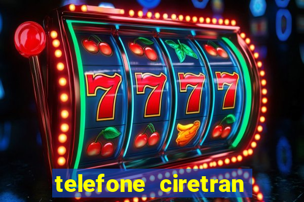 telefone ciretran de cruzeiro sp