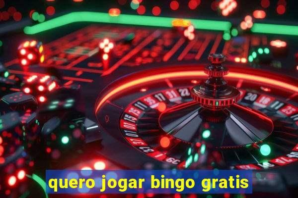 quero jogar bingo gratis