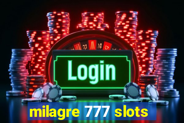 milagre 777 slots