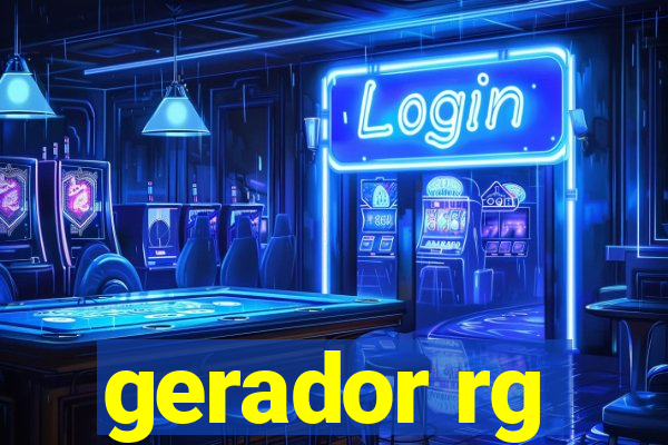 gerador rg