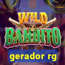 gerador rg