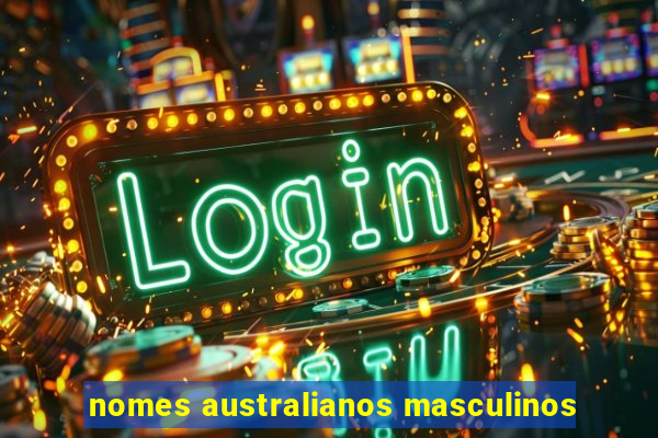 nomes australianos masculinos