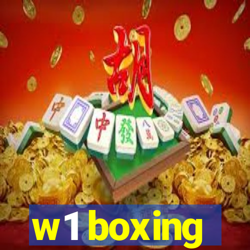 w1 boxing