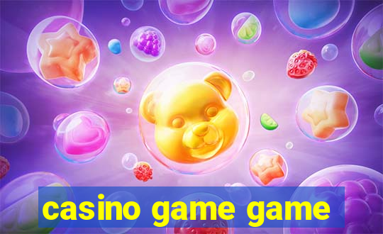 casino game game