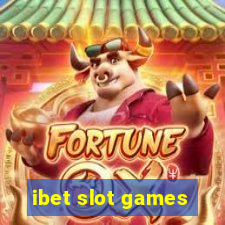 ibet slot games