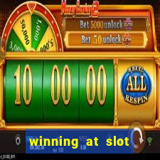 winning at slot machines in casinos