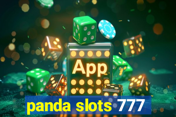 panda slots 777