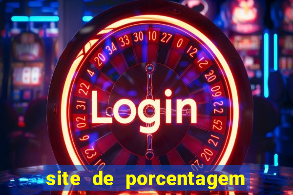 site de porcentagem dos slots