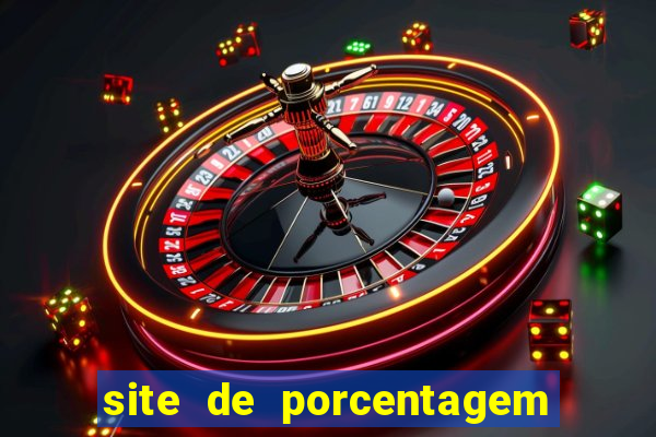 site de porcentagem dos slots