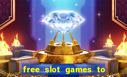 free slot games to play offline