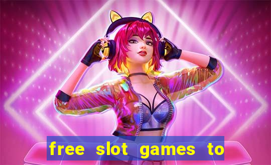 free slot games to play offline