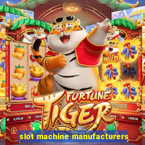 slot machine manufacturers