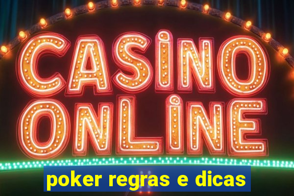 poker regras e dicas